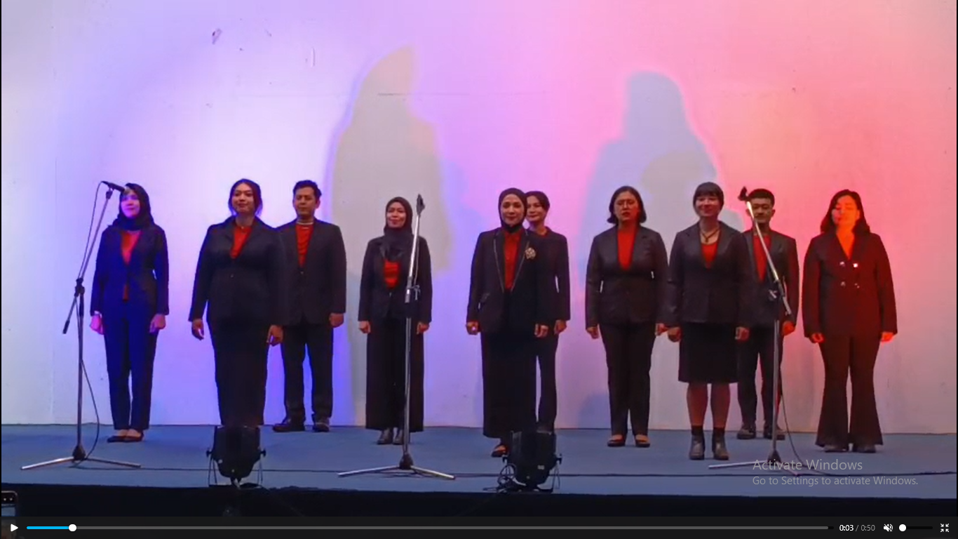 Semarak Lomba Mars RRI Mataram di Kantor